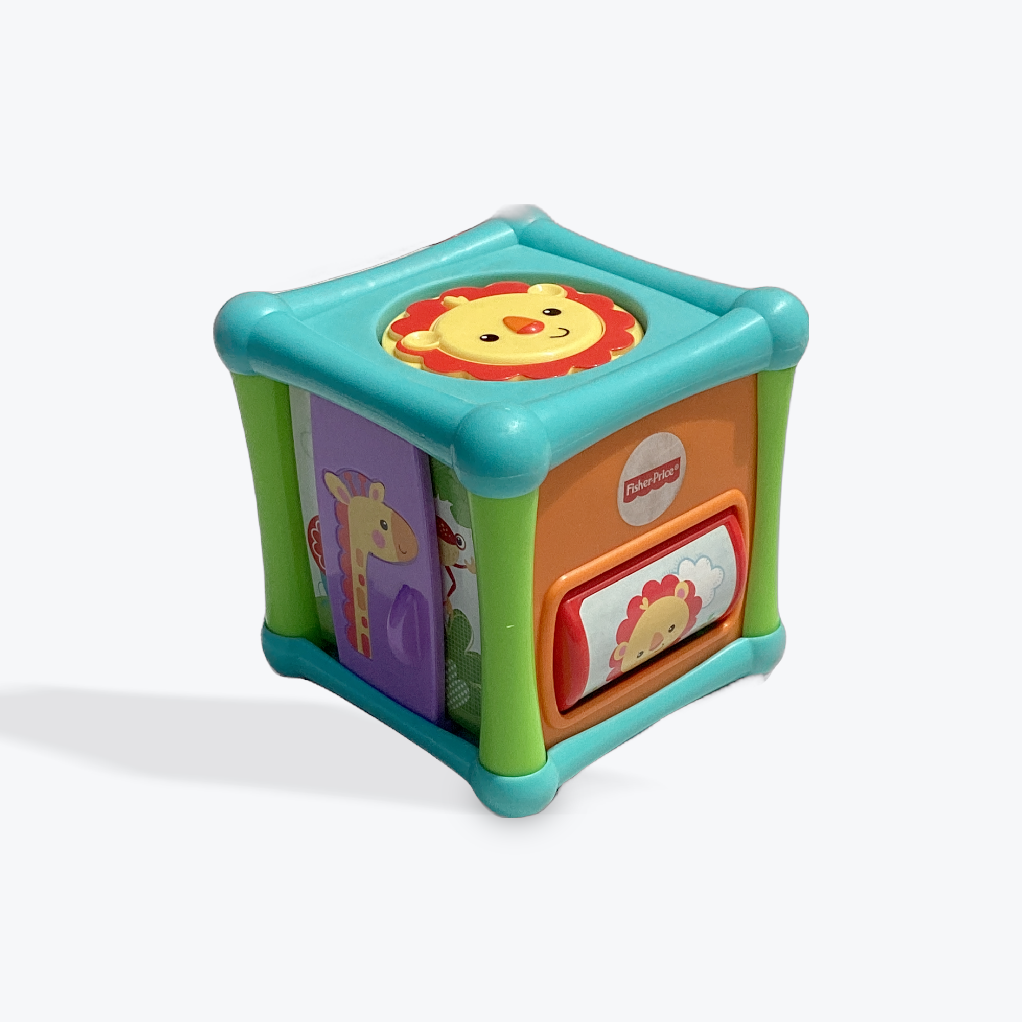 Fisher price animal activity cube best sale
