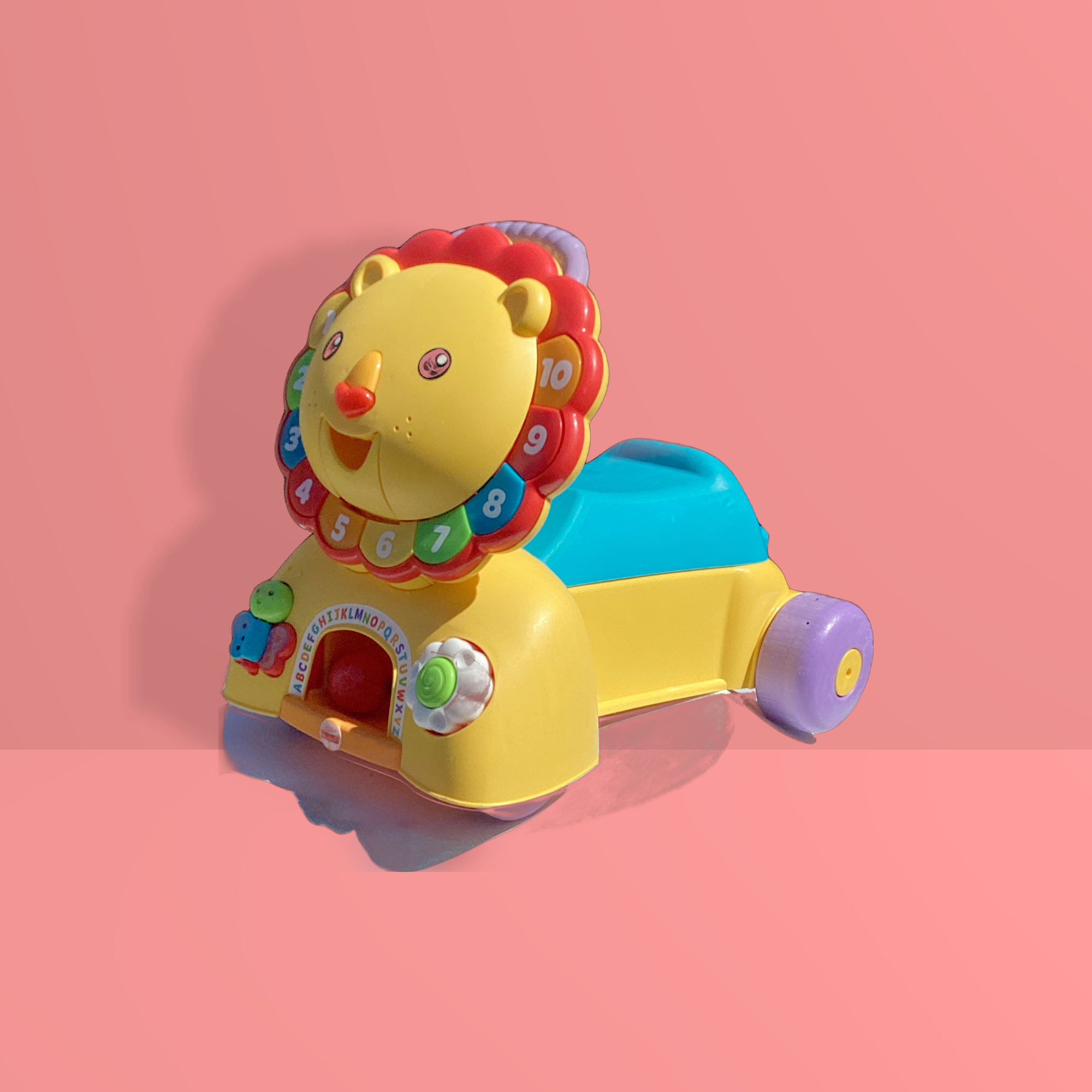 Merry32 Fisher Price 3 in 1 Stride and Ride Lion Fisher Price Cars Bikes Aeroplanes and Train sets